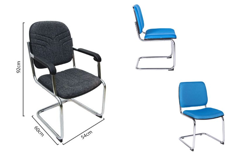 Ghế vải mềm mại, đa dạng màu sắc