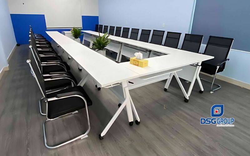 Ghế chân quỳ phòng họp phù hợp với không gian hiện đại