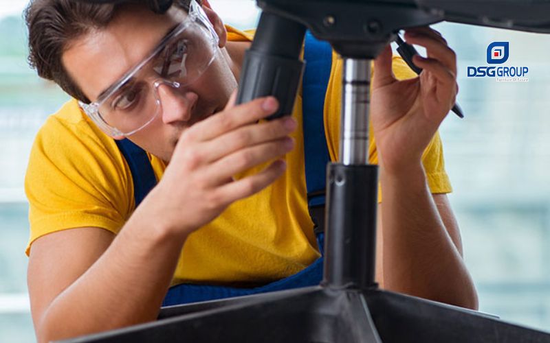 Duy trì độ bền bằng cách kiểm tra và bảo dưỡng ghế định kỳ