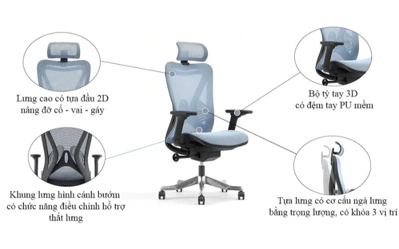 Tựa tay đa chức năng phù hợp nhu cầu sử dụng