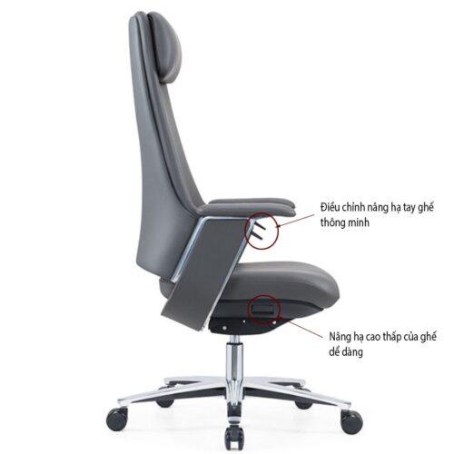 Ghế da giám đốc nhập khẩu YS336-3