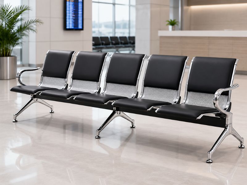 Showroom Ghế Băng Chờ Hòa Phát Chính Hãng Tại TP.HCM 2 Giới thiệu về ghế phòng chờ 5 chỗ ngồi