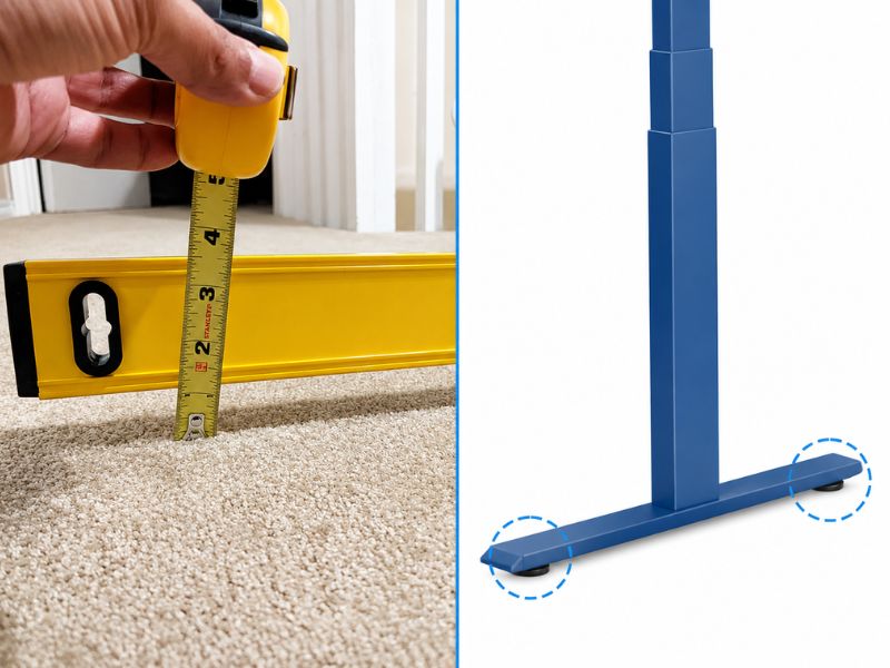 Cách kiểm tra bàn nâng hạ có rung lắc nhiều không trước khi mua