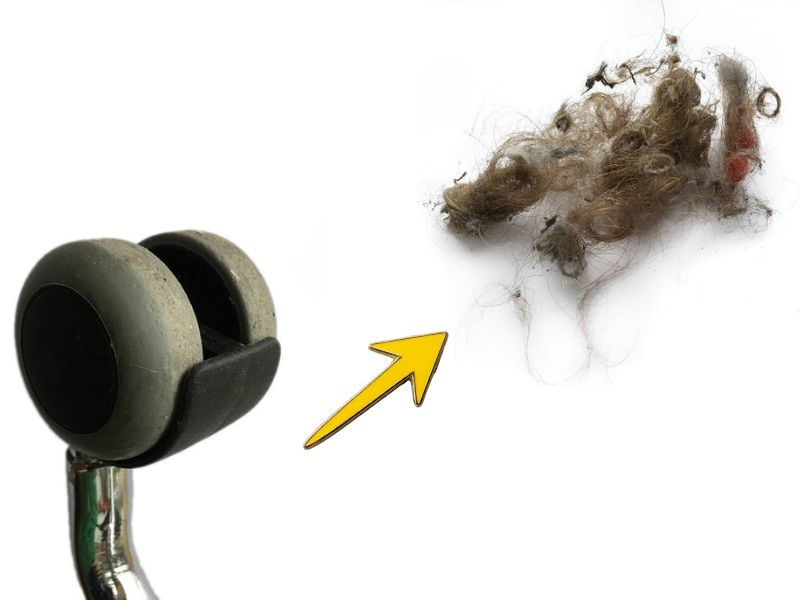 Sửa Bánh Xe Ghế Xoay | Thay Bánh Xe Ghế Văn Phòng 3 Hướng dẫn lắp bánh xe mới cho ghế xoay