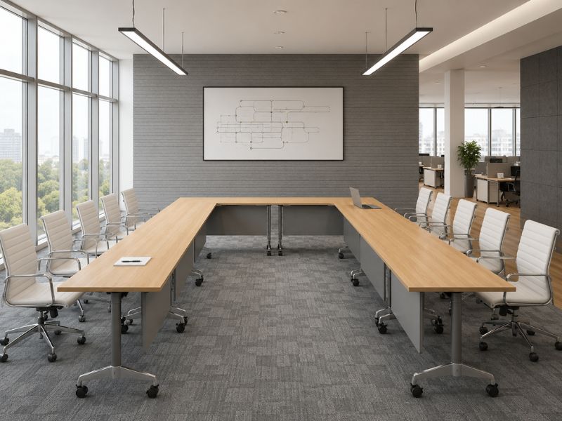 Cách chọn màu ghế họp theo phong thủy văn phòng