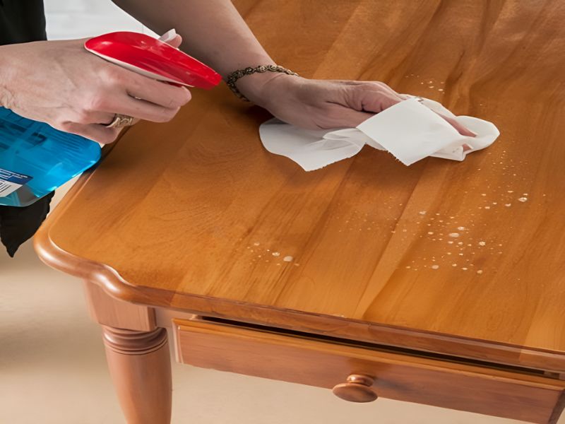 Mẹo vệ sinh bàn làm việc sạch sẽ, gọn gàng chỉ trong vài phút 5 Cách vệ sinh bàn gỗ tự nhiên bền đẹp