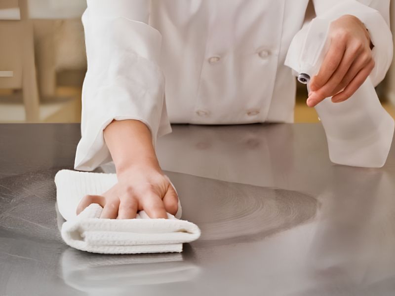 Mẹo vệ sinh bàn làm việc sạch sẽ, gọn gàng chỉ trong vài phút 6 Cách vệ sinh bàn mặt kính sáng bóng sạch đẹp