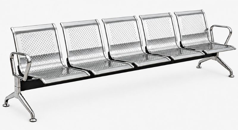 Ghế băng chờ Inox 5-4