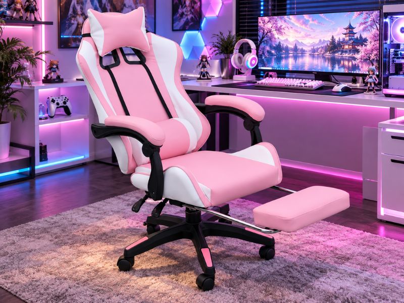 Top mẫu ghế xoay màu hồng đang “hot” nhất hiện nay 6 Ghế gaming hồng cá tính, nổi bật cá nhân bạn